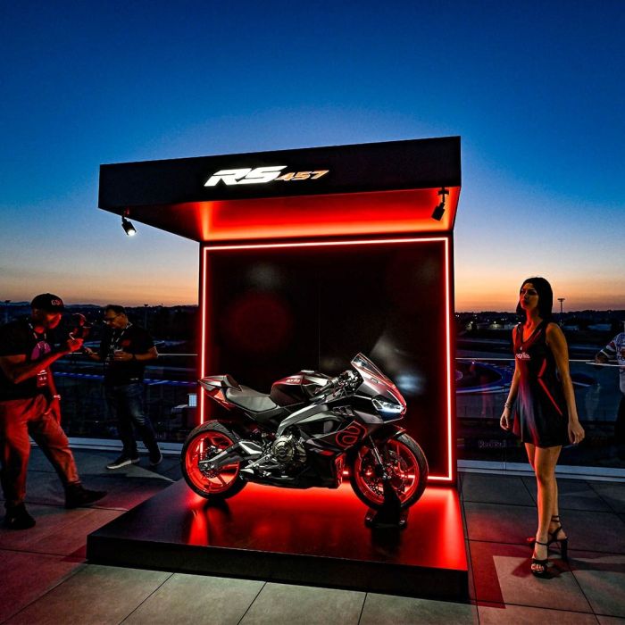 Aprilia RS 457 in Misano