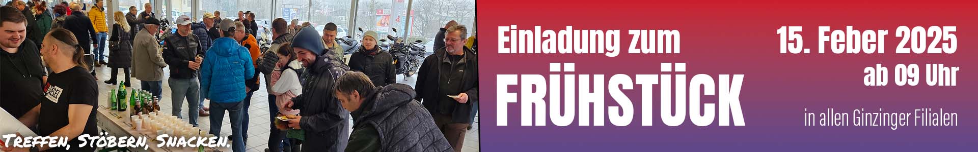 Das Ginzinger Frühstück in allen Filialen